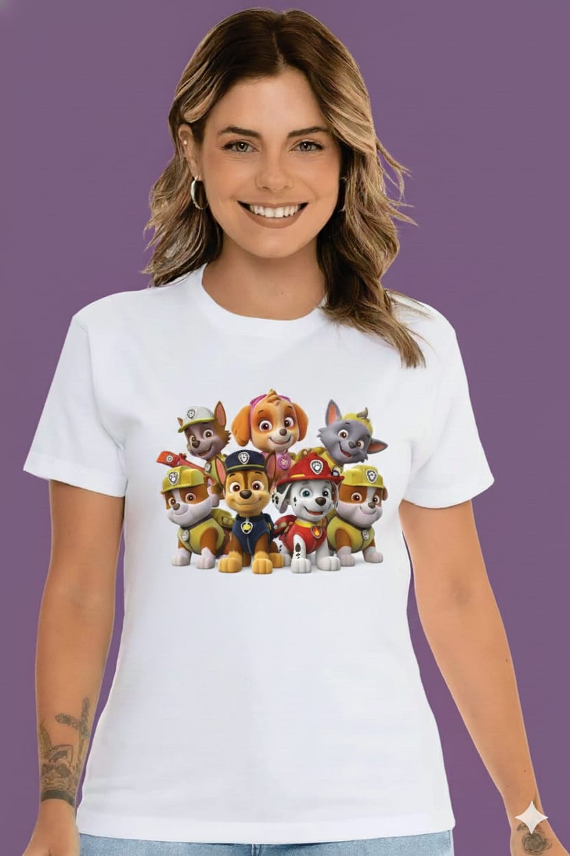 Camiseta Patrulha Canina
